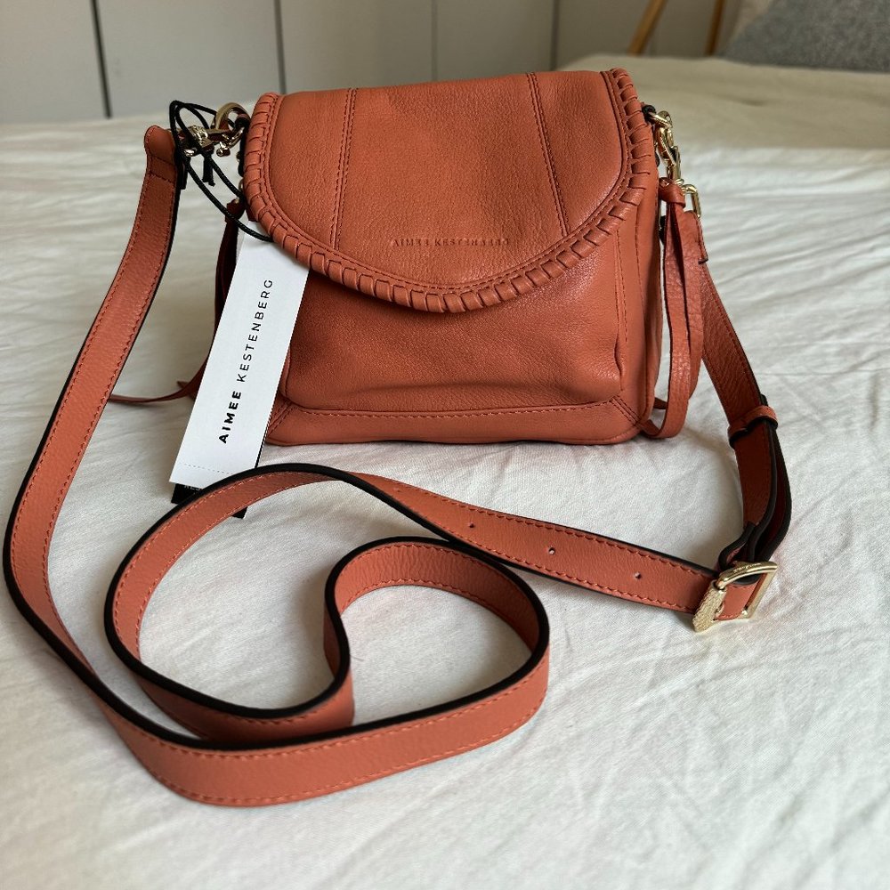 ALL FOR LOVE MINI CROSSBODY In Apricot
